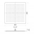 Верхній душ IMPRESE SQ400SS2 - Фото 1